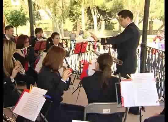 Concierto de la S.M. Los Salerosos en el Templete de Doña Sinforosa